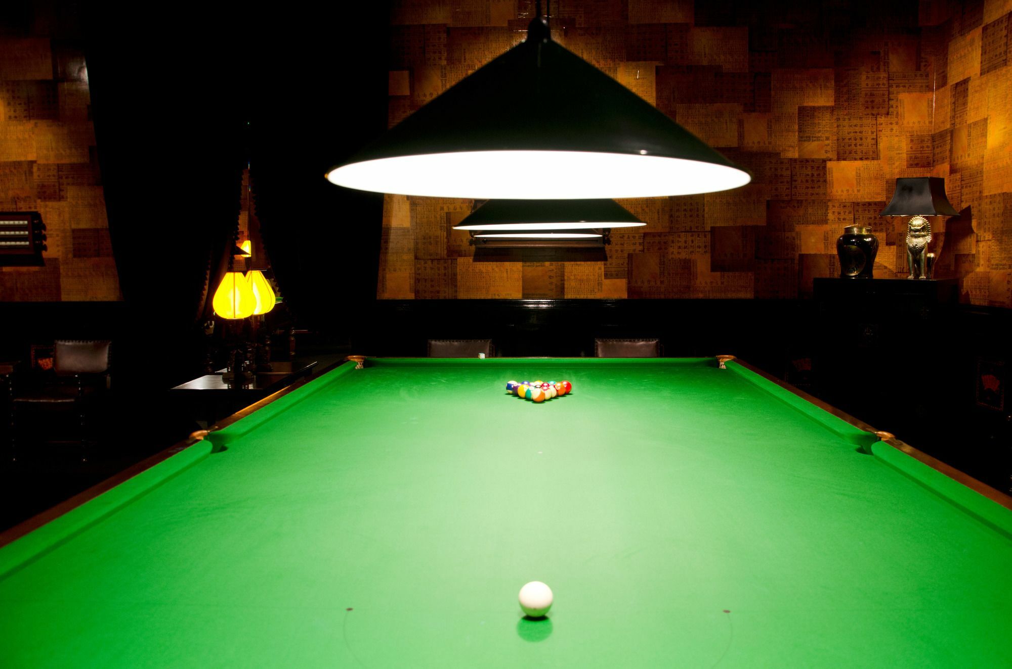 Qt惠灵顿公寓 外观 照片 A snooker table